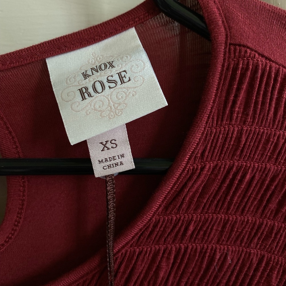 Brick red top NWT - Picture 2 of 5